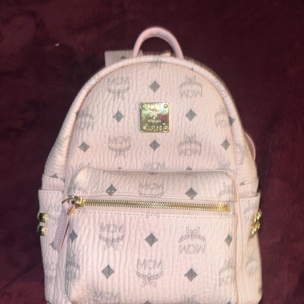 MCM Pink Backpack 🎀